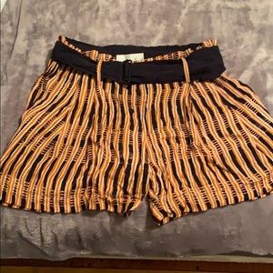 A.L.C. Designer Paper bag waist shorts